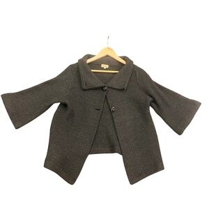 Piko 1988 Brown Textured BlazerJacket